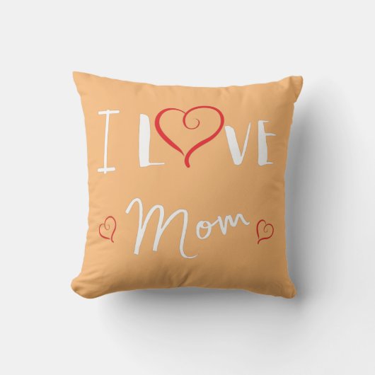 Coussin I love Mom - Fêtes des mères -Maman クッション (正面)