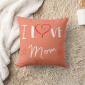 Coussin I love Mom - Fêtes des mères -Maman クッション (ブランケット)