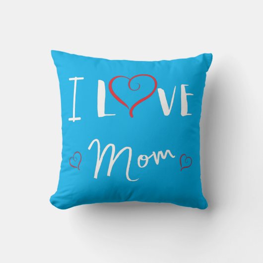 Coussin I love Mom - Fêtes des mères -Maman クッション (正面)