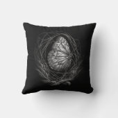 Coussin imprimé Papillon クッション (裏面)