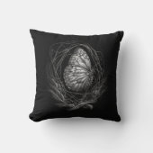 Coussin imprimé Papillon クッション (正面)