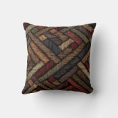 Coussin imrpimé effet moquette クッション (裏面)