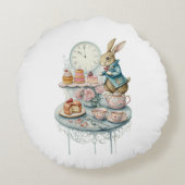 coussin lapin cérémonie du thé  ラウンドクッション (裏面)