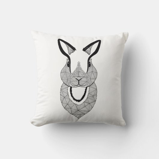 Coussin lapin rabbit クッション (正面)