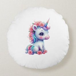 coussin licorne ラウンドクッション