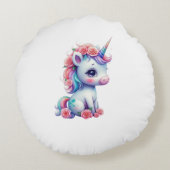 coussin licorne ラウンドクッション (裏面)