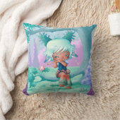 Coussin little boy deer クッション (ブランケット)