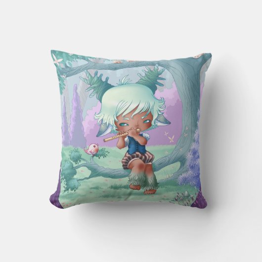 Coussin little boy deer クッション (正面)