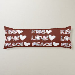 Coussin Long Lombaire – Design Graphique Moderne ボディピロー