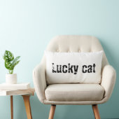 Coussin Lucky cat ランバークッション (椅子)