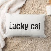Coussin Lucky cat ランバークッション (ブランケット)