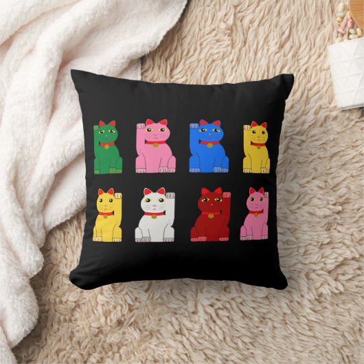 Coussin maneki neko クッション (ブランケット)