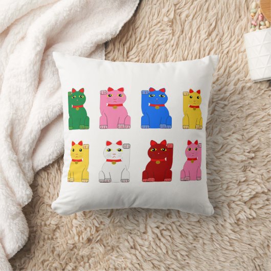 Coussin maneki neko クッション (ブランケット)