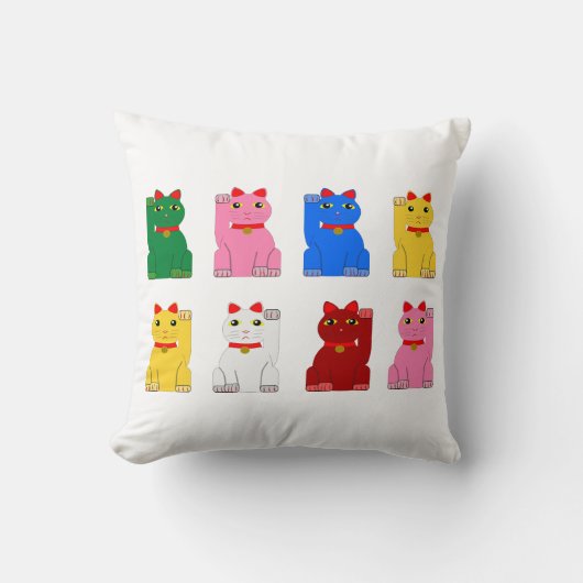 Coussin maneki neko クッション (正面)