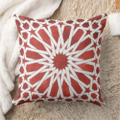Coussin Mosaïque marocaine rouge ALCAZAR クッション (ブランケット)