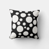 Coussin motif pois de différentes tailles クッション (正面)