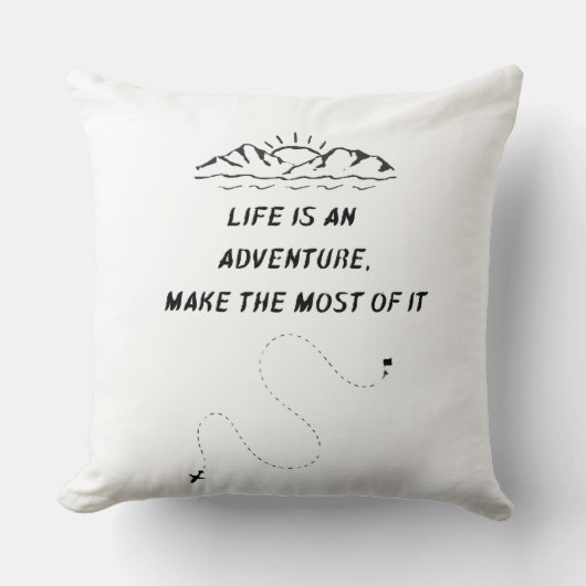 Coussin Motivant / Motivational Cushion クッション (正面)