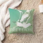 Coussin mouette freedom vintage クッション (ブランケット)