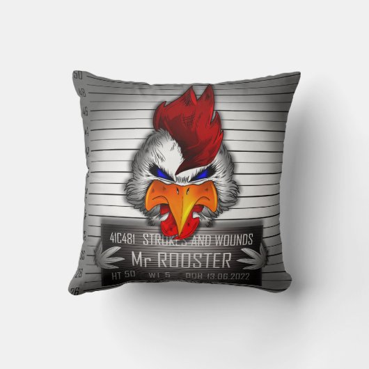 Coussin Mr Rooster クッション (裏面)