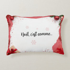 Coussin Noel c'est comme アクセントクッション