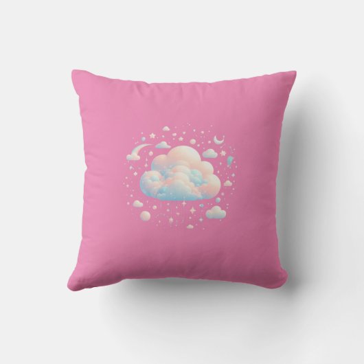 coussin nuages クッション (裏面)