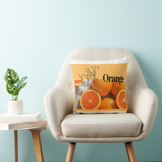 coussin orange decor and art of simplicity クッション (椅子)