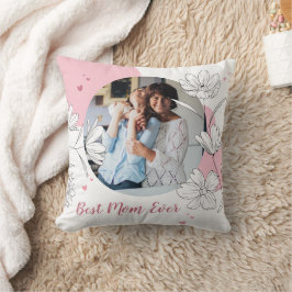 Coussin personnalisé pour maman, une photo クッション