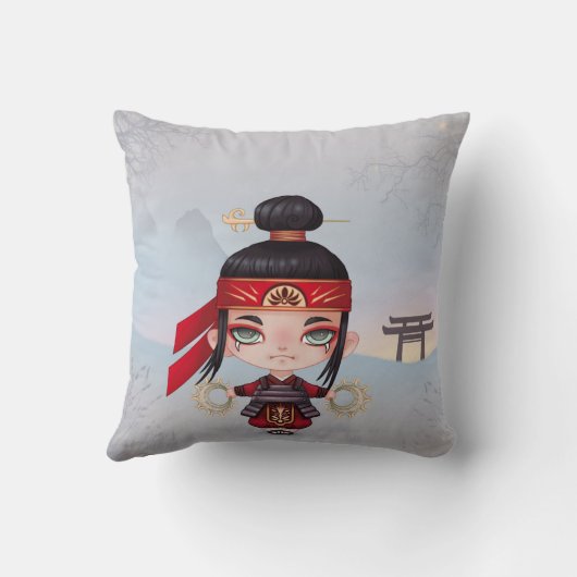 Coussin petit samourai クッション (裏面)