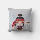 Coussin petit samourai クッション (正面)