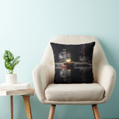 Coussin photo abstraite, bateaux クッション (椅子)