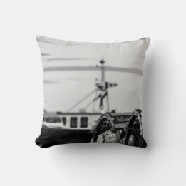 Coussin photo bateau de pêche クッション