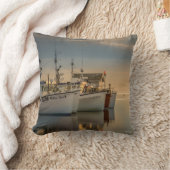 Coussin photo bateaux de pêche クッション (ブランケット)