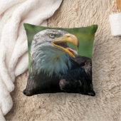 Coussin photo d'aigle クッション (ブランケット)