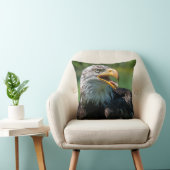 Coussin photo d'aigle クッション (椅子)