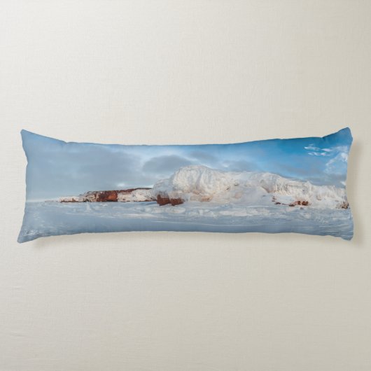 Coussin photo falaises et mer de glaces ボディピロー (正面)