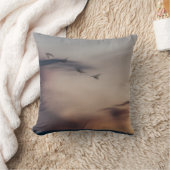 Coussin photo oiseaux abstraite クッション (ブランケット)