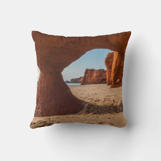 Coussin photo plage et caps クッション (裏面)