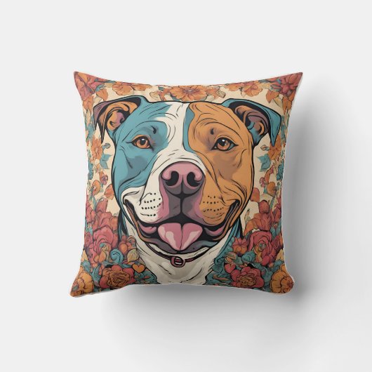 coussin pitbull クッション (裏面)