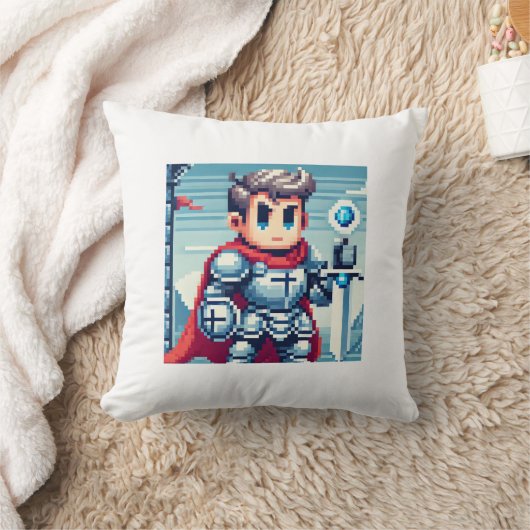 Coussin Pixel Knight クッション (ブランケット)