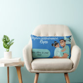 Coussin pour l'anniversaire de papa ランバークッション (椅子)