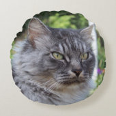 Coussin Pouss' by Chat'ventures ラウンドクッション (正面)
