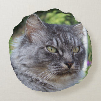 Coussin Pouss' by Chat'ventures ラウンドクッション