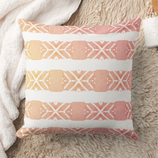 Coussin rayé formes géométriques クッション (ブランケット)