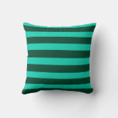 coussin rayé vert クッション (裏面)