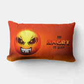 Coussin Rectangle Angermoji ランバークッション (正面)