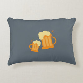 Coussin rectangle bière アクセントクッション