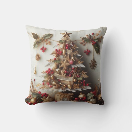 Coussin Rectangle Merry Christmas for all クッション (正面)