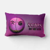 Coussin Rectangle Scarmoji ランバークッション (裏面)