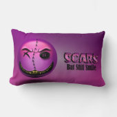 Coussin Rectangle Scarmoji ランバークッション (正面)