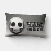 Coussin Rectangle Skullmoji ランバークッション (裏面)